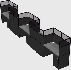 Cabines rectangulaires