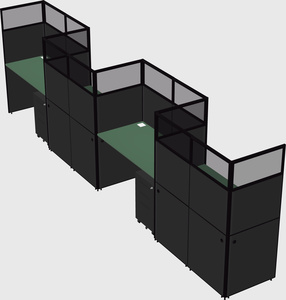 Rectangular cubicles
