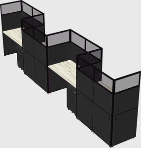 Rectangular cubicles
