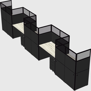 Cabines rectangulaires