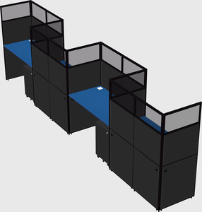 Rectangular cubicles