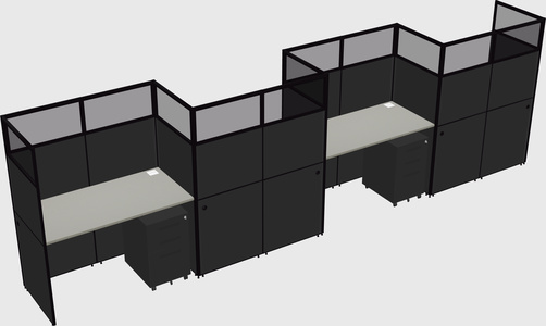 Rectangular cubicles