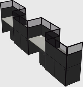 Rectangular cubicles