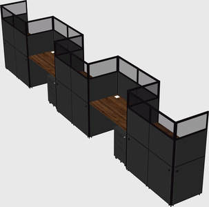 Cabines rectangulaires