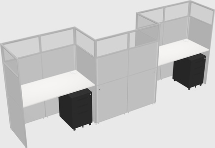 Rectangular cubicles