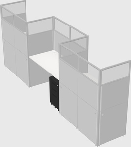 Rectangular cubicles