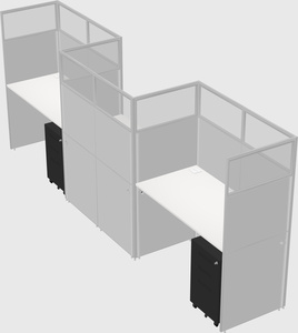 Rectangular cubicles