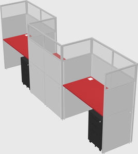 Rectangular cubicles