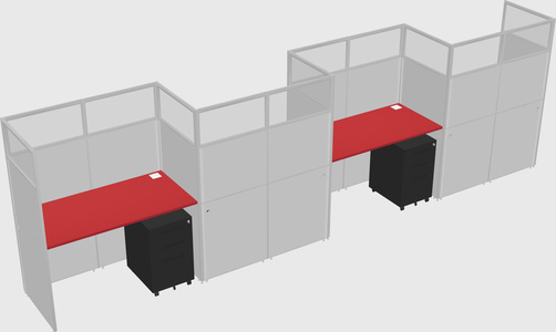 Rectangular cubicles