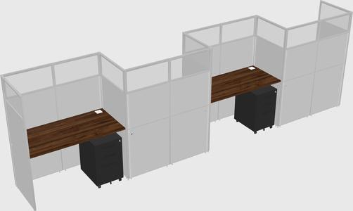 Rectangular cubicles