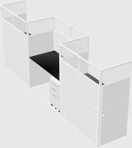 Rectangular cubicles
