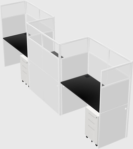 Rectangular cubicles