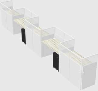 Rectangular cubicles