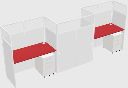 Rectangular cubicles