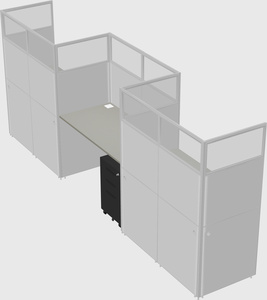 Rectangular cubicles