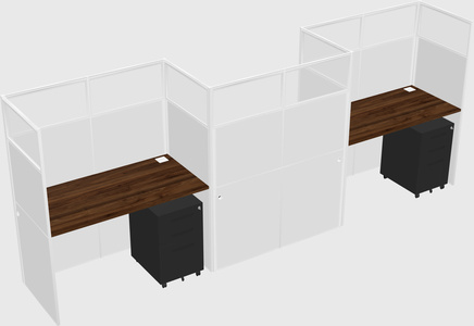 Rectangular cubicles