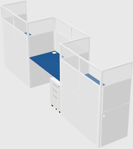 Rectangular cubicles