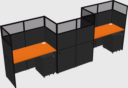 Cabines rectangulaires