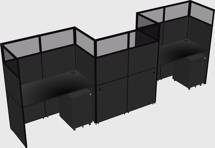 Rectangular cubicles