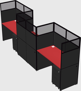 Rectangular cubicles