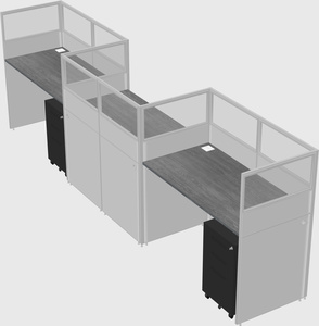 Rectangular cubicles