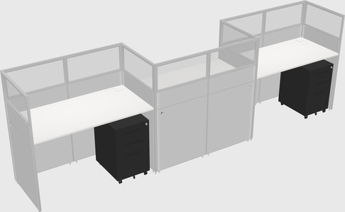 Rectangular cubicles