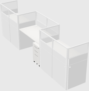Rectangular cubicles