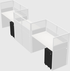 Rectangular cubicles