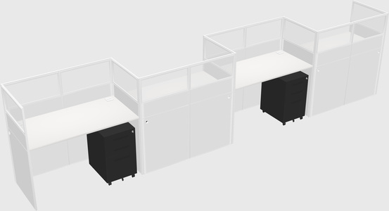 Rectangular cubicles