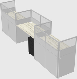 Rectangular cubicles