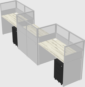 Rectangular cubicles