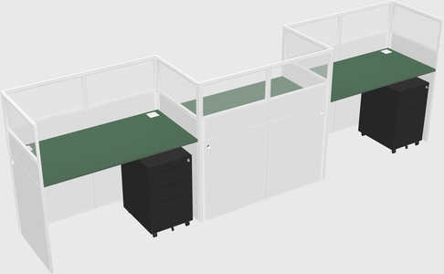 Rectangular cubicles