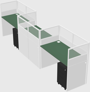 Rectangular cubicles