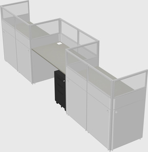 Rectangular cubicles