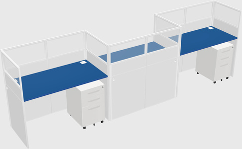 Rectangular cubicles