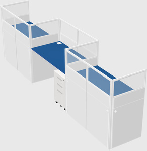 Rectangular cubicles
