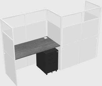 Rectangular cubicles