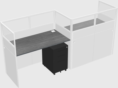 Rectangular cubicles