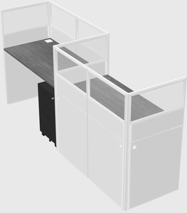 Rectangular cubicles