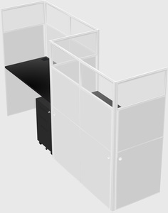 Rectangular cubicles