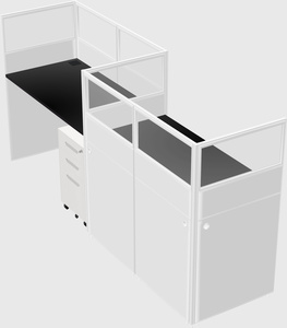 Rectangular cubicles