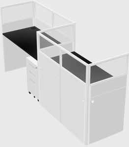 Rectangular cubicles