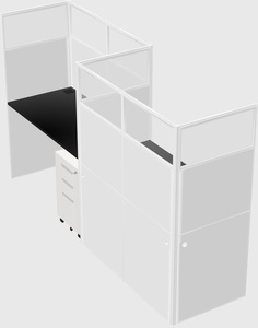Rectangular cubicles
