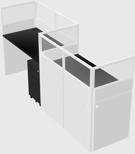 Rectangular cubicles