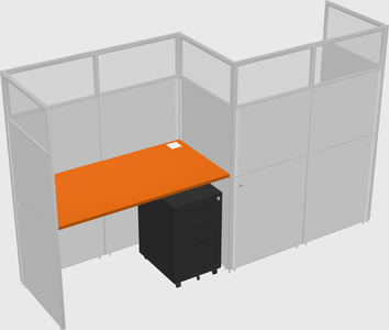Rectangular cubicles
