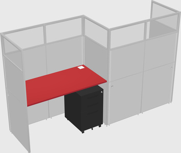 Rectangular cubicles