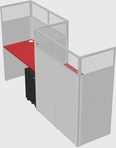 Rectangular cubicles