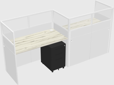 Rectangular cubicles