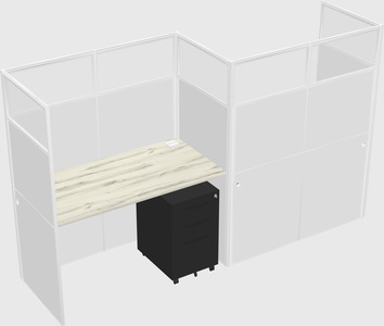Rectangular cubicles