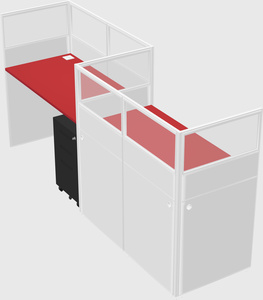 Rectangular cubicles